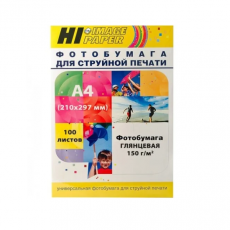 Фотобумага Hi-Image Paper A201590 A4, 150 г/м2, 100 л., покрытие - глянцевое